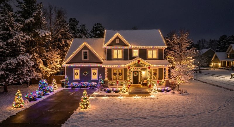 Seasonal Lights Installation in Kansas City, MO