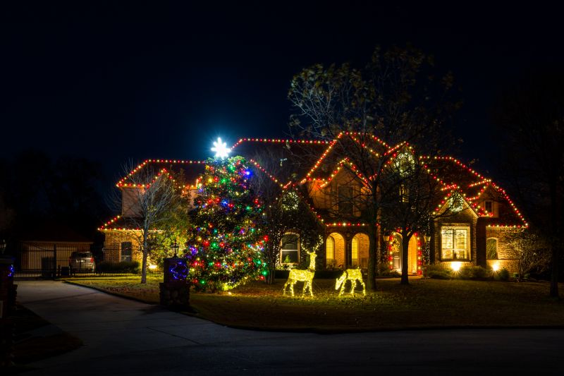 Christmas Lights Hanging