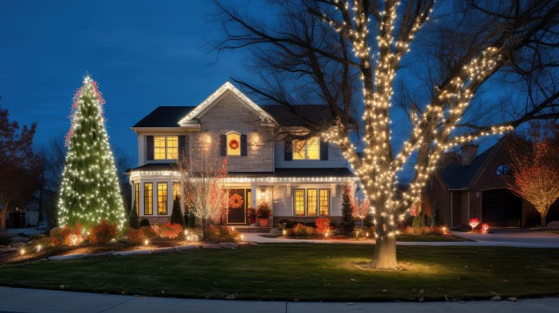 Christmas Lights Installation in Roswell, GA