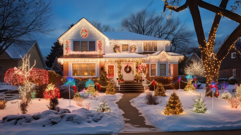 Christmas Lights Installation in Kansas City, MO
